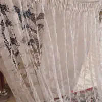 پرده توری  ۲/۹۰ × ۵  متر  تمیز و سالم
