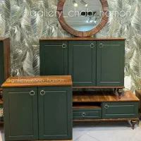 کنسول با اینه گرد مدل حانی