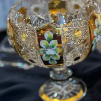 گیلاس خوری چکسلواکی بوهمیا|ظروف سرو و پذیرایی|قم, سراجه (۱۵ خرداد)|دیوار