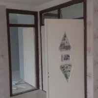 نقاشی ساختمان،درب های چوبی،آهنی،چهارچوب،کاغذ دیوار