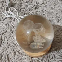 CRYSTAL BALL LAMP|صنایع دستی و سایر لوازم تزئینی|تهران, حر|دیوار