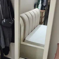 تخت دو نفره همراه با تشک فوری|تخت و سرویس خواب|گرگان, |دیوار