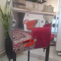 سرخ کن صنعتی پایدار استیل با توری و درب|اجاق گاز و لوازم برقی پخت‌وپز|محمدیه-قزوین, |دیوار