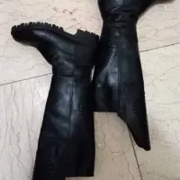 حراج بوت بلند سایز ۳۸ و کیف چرم