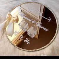 سینی حلقه عقد|زیورآلات و اکسسوری|شوشتر, |دیوار