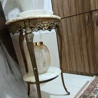 میز تلفن برنز