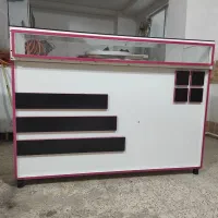 ویترین تمام ام دی اف چهار تیکه|بوفه، ویترین، کنسول|میانه, |دیوار