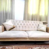 ۷نفره پاچه نانو ترک+میز پذیرایی+۲عددعسلی|مبلمان خانگی و میز عسلی|تهران, دهم فروردین|دیوار
