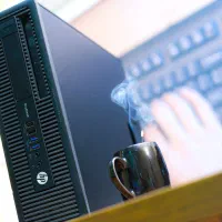 مینی کیس HP G1/رم 8/SSD128+500/اداری وحسابداری|رایانه رومیزی|تهران, بلورسازی|دیوار