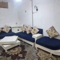 مبل ال ۷نفره بامیزوعسلی|مبلمان خانگی و میز عسلی|کرمانشاه, |دیوار