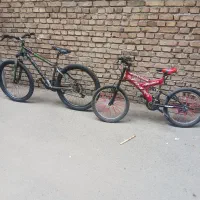دو دستگاه دوچرخه دنده ای سایز ۲۶و۲۴