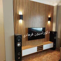 ساخت میزتلویزیون ، میز تی وی سفارشی وال(Tv wall)|میز تلویزیون|رشت, نظری|دیوار
