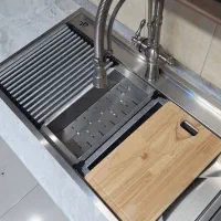 سینک کن دو لگن نیمه فانتزی