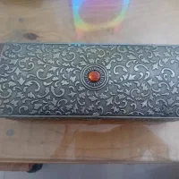 جعبه جواهر فلزی مستطیل