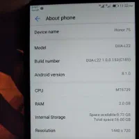 گوشی موبایل Honor 7s با کارتن و قاب نو و رجیستری|موبایل|تهران, استخر|دیوار