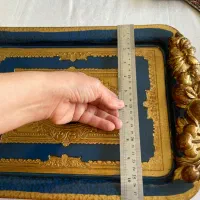 سینی چوبی اصل، کار ایتالیا، دست ساز، بسیار پرکار|ظروف سرو و پذیرایی|تهران, زعفرانیه|دیوار