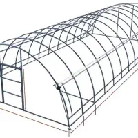 یک عدد اسکلت فلزی با لوله فلزی یک اینچ