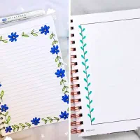 تزیین دفتر مشق و نقاشی|لوازم التحریر|برازجان, |دیوار