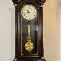 ساعت دیواری چوبی پاندول دار (آنتیک)