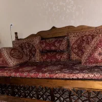 مبلمان شاه نشین بسیار زیبا تازه خریداری شده