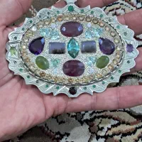 گردنی فوق کلکسیونی ۱۳۱ گرم تمام جواهر