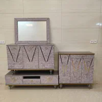 ست آینه کنسول و میز تلویزیون و جاکفشی