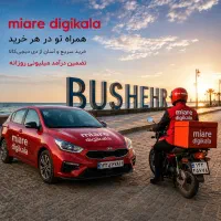 پیک در بوشهر ،تضمین 1 میلیون 800روزانه(دیجی کالا)