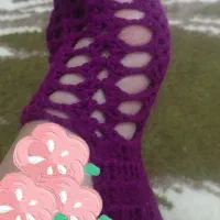 فروش کفشهای رو فرشی بافتنی زنانه و دخترانه دستباف|کیف، کفش، کمربند|شیراز, کفترک|دیوار