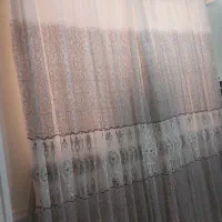 پرده حریر کریستالی|پرده، رانر، رومیزی|مسجد سلیمان, |دیوار