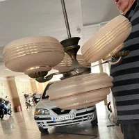 لوستر چهار شاخه قدیمی