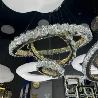 لوستر کریستالی خورشید