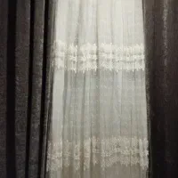 پرده سه تیکه جنس درجه یک ابعاد سه متر در 270