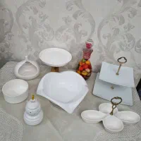 ست پذیرایی سفید.مناسب یلدا و عید نوروز