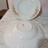 دو عدد ظرف بزرگ چینی مارک  زرین