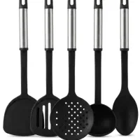 سرویس کفگیر و ملاقه 5 پارچه مدل KitchenMate