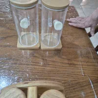دوعدد جای روغنی یک سری جای ادویه