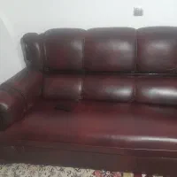 مبل چرمی مدل صدف۹ نفره