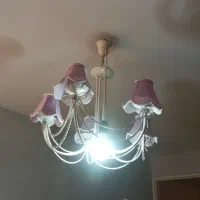 لوستر فلزی انگلیش هوم|لوستر و چراغ آویز|کرج, برغان|دیوار