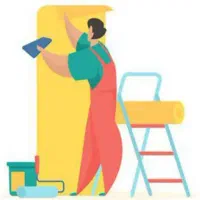 نصاب کاغذ دیواری