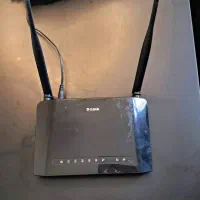 مودم روتر دی‌لینک D-Link 2740U دو آنتن (در حد نو)