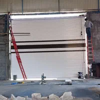 درب کرکره برقی و جک بازویی ،اپراتور شیشه ای