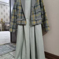 پیراهن مجلسی وکت صورتی