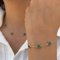 نیم ست طلا حدود ۲ گرم /کم اجرت/مناسب سرمایه گذاری