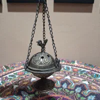 تعدادی لوازم قدیمی برنجی ورق بزنید|کلکسیون اشیاء عتیقه|رفسنجان, |دیوار