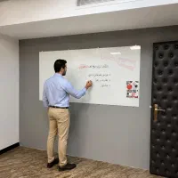 سکوریت،ضد خش،نصب آسان وایت‌برد شیشه‌ای ۹۰×۱۷۰