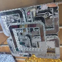 لوستر کریستال اس ام دی|لوستر و چراغ آویز|ایلام, |دیوار