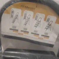 نردبان مرولین ۴ پله (اکبند پلمپ صفر)|ابزارآلات|ایلام, |دیوار