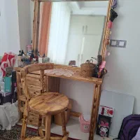 میز ارایشی چوب|مبلمان خانگی و میز عسلی|همدان, |دیوار