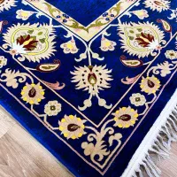 فرش ۱۵۰۰ شانه با تراکم ۴۵۵۰ دوتا فرش۶ متری با گرد|فرش|خرمشهر, |دیوار