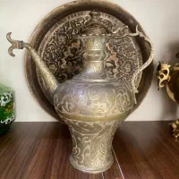 آفتابه برنجی زیبا کلکسیونی قدیمی